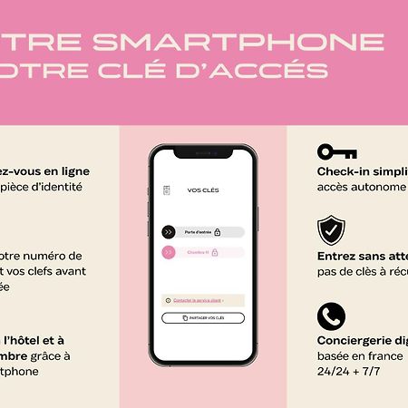 Hotel Gambettes - Entree Autonome, Reception En Ligne - Encore Mieux Limoges Ngoại thất bức ảnh